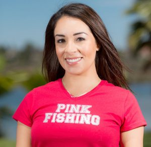 ladies-pink-fishing-varsity-t-shirt