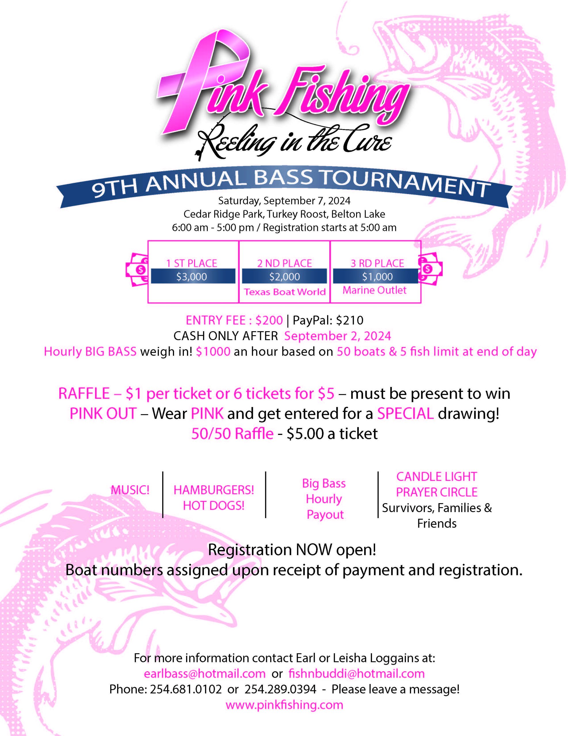 Tournaments - Pink Fishing