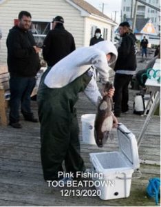 Pink Fishing Tog Beatdown Gallery